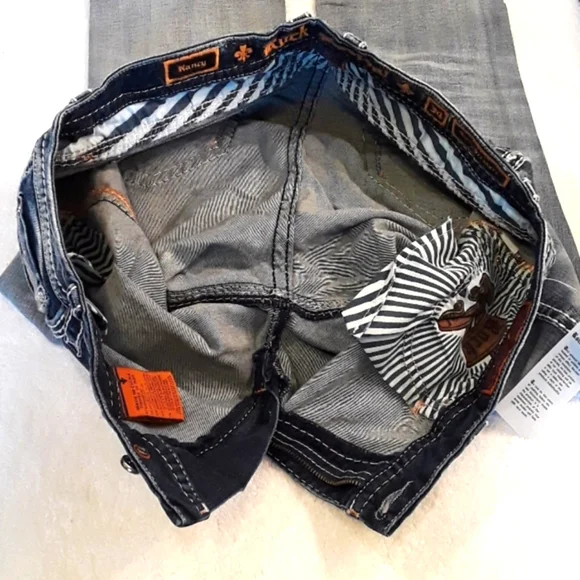 🆕️Rock Revival Easy Straight Jeans. Women's Plus Size: Waist 34x34 Inseam. - Picture 12 of 13